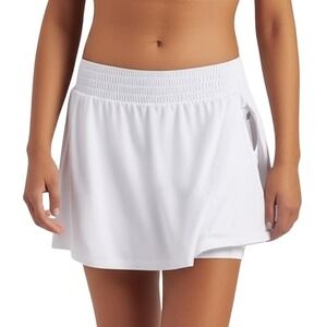 Gap Fit Athleisure‎ Skort Size XL Optic White Runaround High Rise Activewear NEW